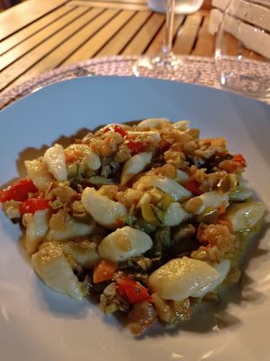 Ortolana gnocchi at Home Restaurant da Susanna in Teramo