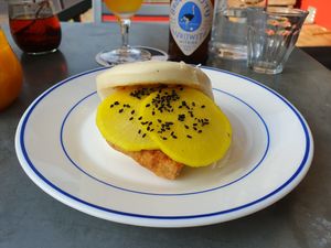 Bao fried tofu (starter) at AYA Nijmegen in Nijmegen