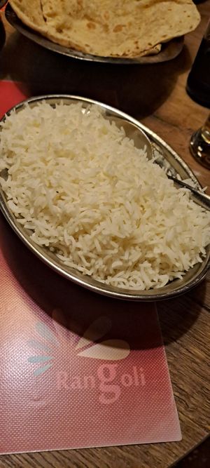 Fluffy pilau at Rangoli in Prague