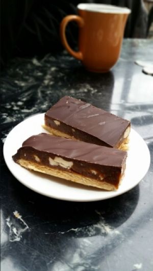 snickers in vegan: omg!  at The Gallery Cafe in East London