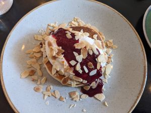 Panckes at The Gallery Cafe in East London