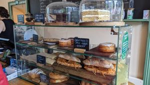 Baked goods! at The Gallery Cafe in East London