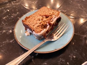 Cake at The Gallery Cafe in East London