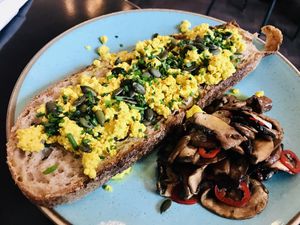 Tofu scramble   at The Gallery Cafe in East London