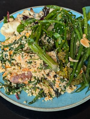 4 item regular salad at The Gallery Cafe in East London