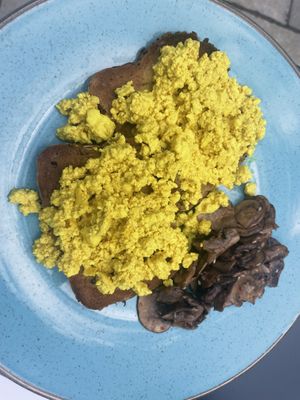 GF scrambled tofu   at The Gallery Cafe in East London