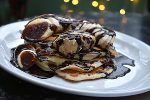 Pancakes at The Gallery Cafe in East London