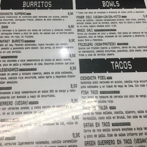  at Brutal Burrito in Madrid
