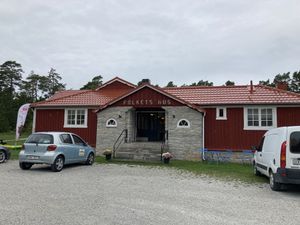 Exterior   at Rute Folkets Hus Café in Larbro