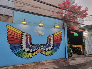 Lovely view at Quán Chay An in Can Tho