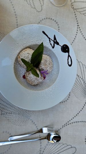 Marillenknödel at Sommelier Gottfried Steiner - Gasthaus Großvenediger in Lienz
