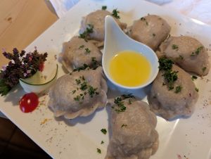 Osttiroler Schlipfkrapfen at Sommelier Gottfried Steiner - Gasthaus Großvenediger in Lienz