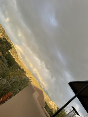 Rooftop view  at Four Corners Cafe in Ridgway