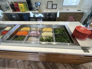 Fresh veggies  at Good Bowl in Richmond