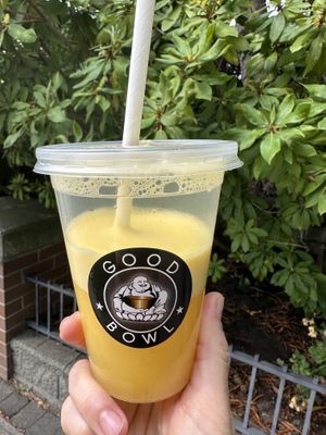 Fresh squeezed juice - OJ   at Good Bowl in Richmond