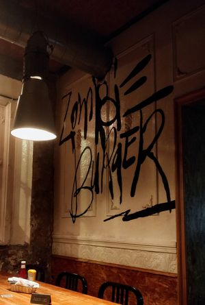 Eso #Veganuary at Zombie Bar in Madrid