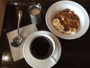 Granola set at Pure Cafe in Tokyo