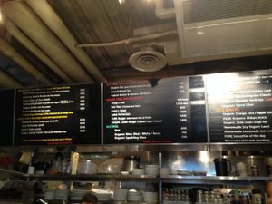 English selection at Pure Cafe in Tokyo