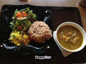 Pure Cafe curry lunch special! at Pure Cafe in Tokyo