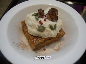 Carrot cake at Pure Cafe in Tokyo