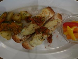 Enchiladas at Pure Cafe in Tokyo