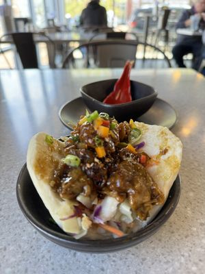   at Mason's Dumpling Shop in Boulder