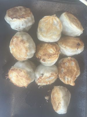 Vegan dumplings   at Mason's Dumpling Shop in Boulder