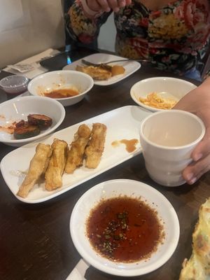 Deep fried tofu  at Angry Tofu Korean Cuisine in Wethersfield
