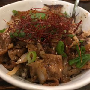 Kobe BBQ Bowl at VegiOasis in Huntington Beach