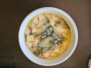 Rich Brewed Miso Soup at VegiOasis in Huntington Beach