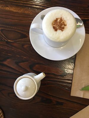 Cappuccino! at VegiOasis in Huntington Beach