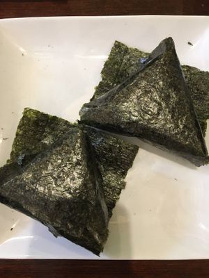 Onigiri-so good! at VegiOasis in Huntington Beach