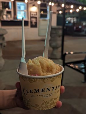 3 scoops is the best value for your $ at Clementine's Naughty & Nice Creamery in Kirkwood