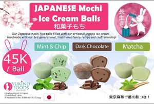 Japanese Mochi Ice Cream Balls! at YUKINO Japan in Ho Chi Minh City
