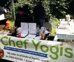At CC Events' (their 10th birthday!) Severndroog Castle monthly market at Chef Yogis in South East London