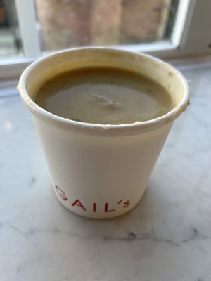 Cauliflower and Jerusalem artichoke soup  at GAIL's Bakery - Wimbledon  in South West London
