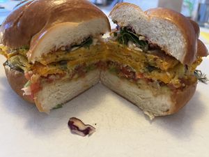 Crispy squash & sage  at GAIL's Bakery - Wimbledon  in South West London