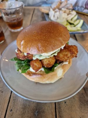 Kibbeling van bloemkool at KOOL - Pop-Up in Amsterdam