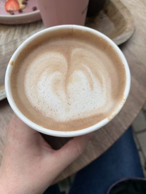 Vegan mocha with oat milkk  at SMOOCH in Dublin