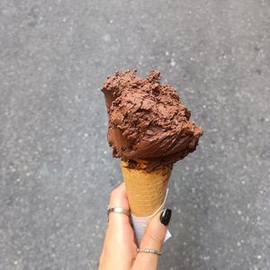 vegan chocolate sorbet at Pidapipo in Melbourne