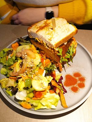 Pulled Pork Sandwich at Katzentempel in Cologne