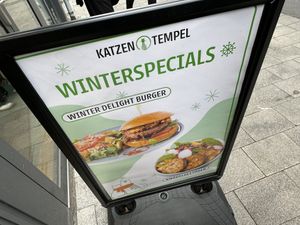 menu  at Katzentempel in Cologne