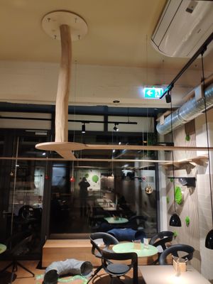 Catwalks towards the front at Katzentempel in Cologne