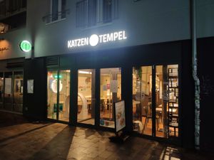 Entrance at Katzentempel in Cologne