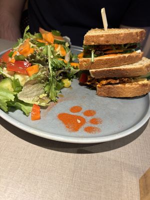 Banh Miau Sandwich   at Katzentempel in Cologne