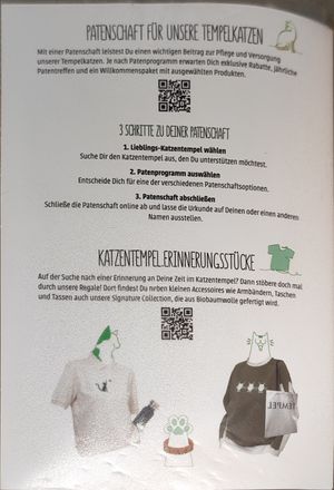 Sponsorship at Katzentempel in Cologne