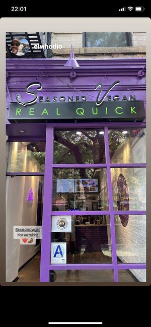   at Seasoned Vegan Real Quick in New York City
