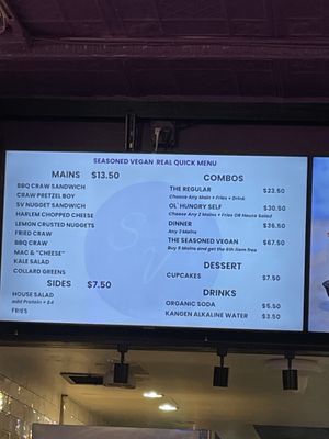   at Seasoned Vegan Real Quick in New York City