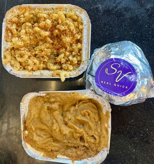   at Seasoned Vegan Real Quick in New York City