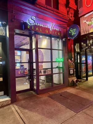   at Seasoned Vegan Real Quick in New York City